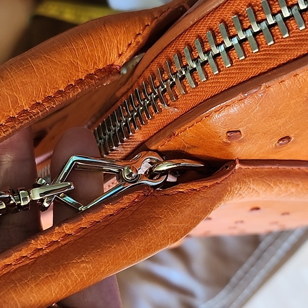 MaxMara Exotic Ostrich Made in Italy - Picture 8 of 16